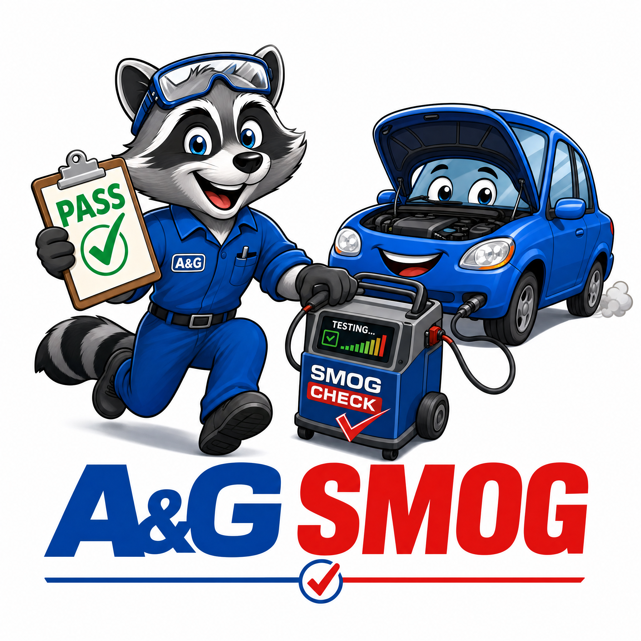 A&G Smog Mascot